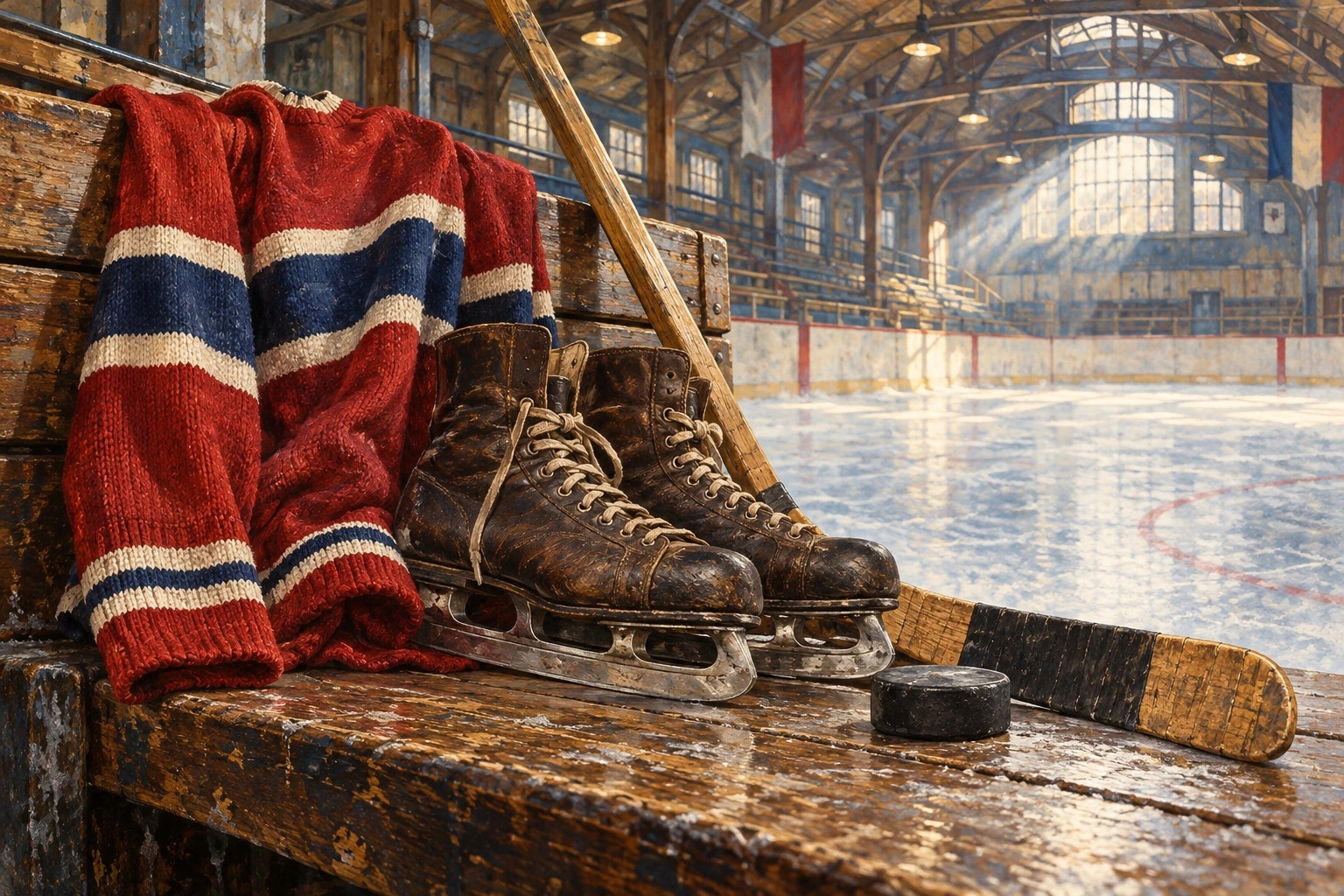 Montreal Canadiens: fünf Pokale und Erinnerungen in Silber