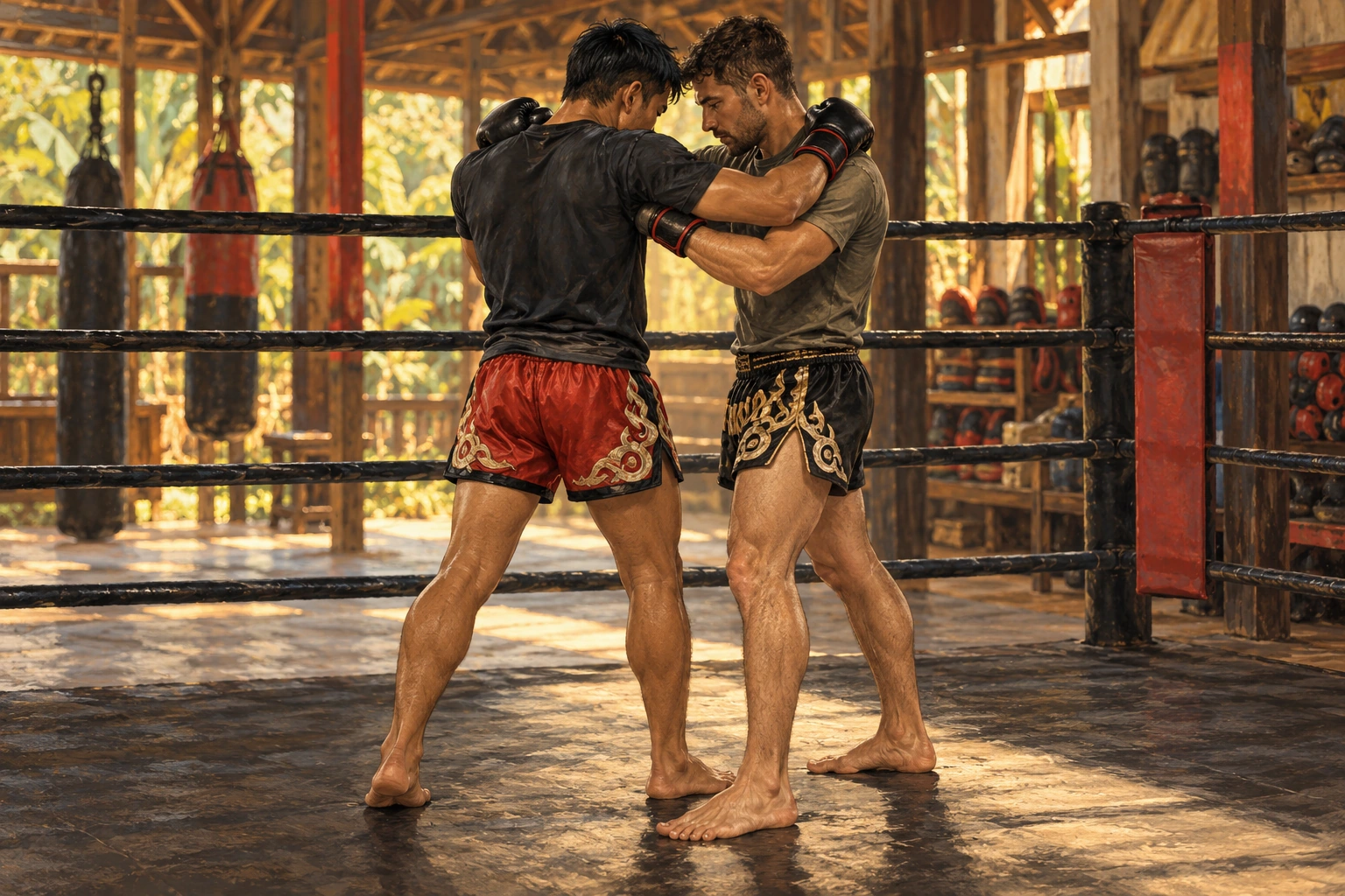 Klincz w Muay Thai: zrozumieć walkę z bliska
