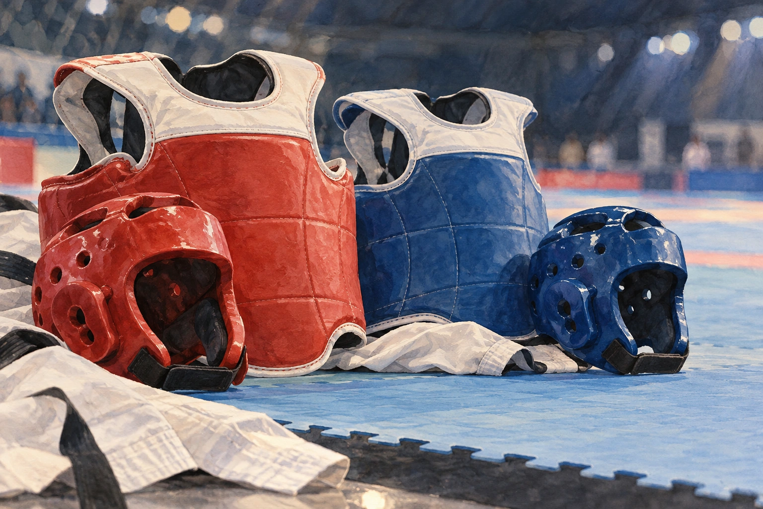 Taekwondo: die Kyorugi-Anzeige 2026 verstehen