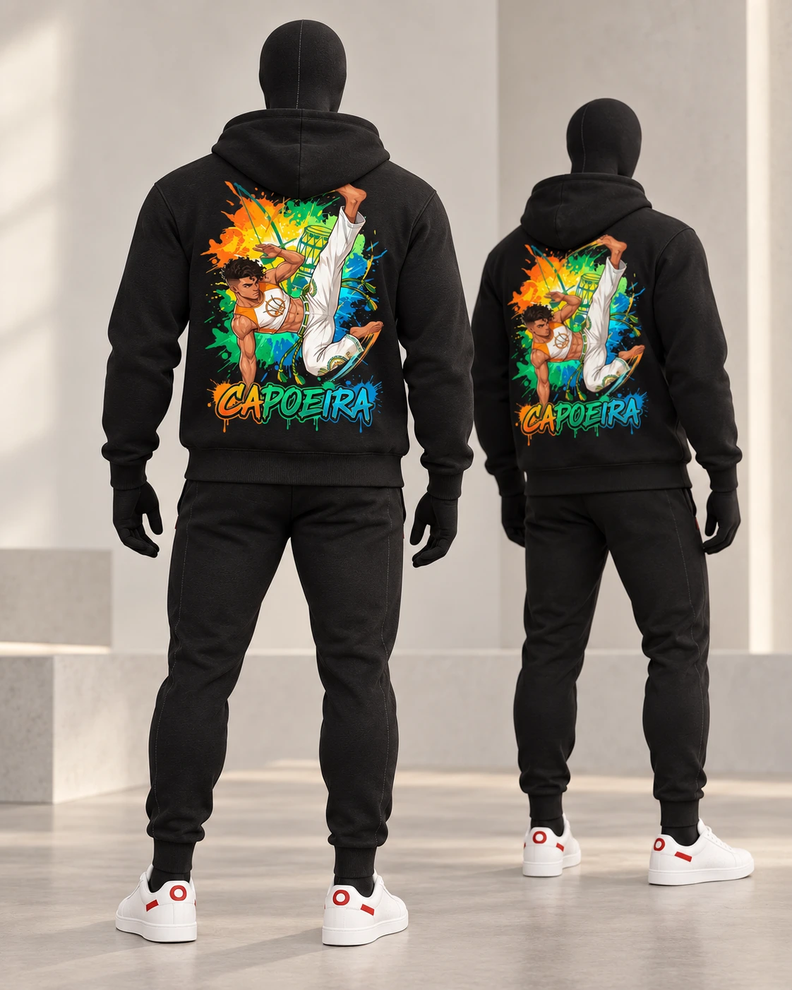 Capoeira · Fighters · Black · back