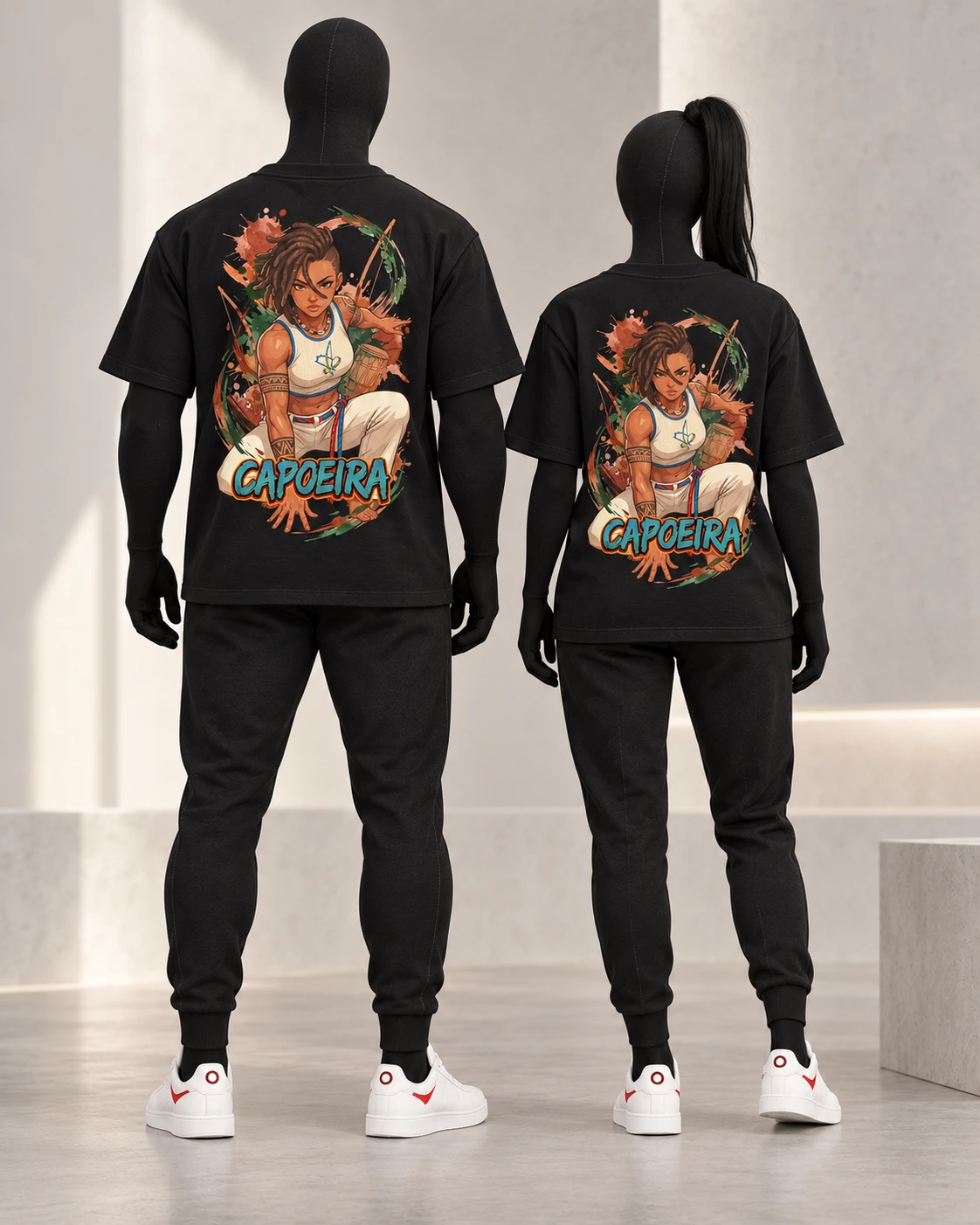 Capoeira · Fighters · Black · back