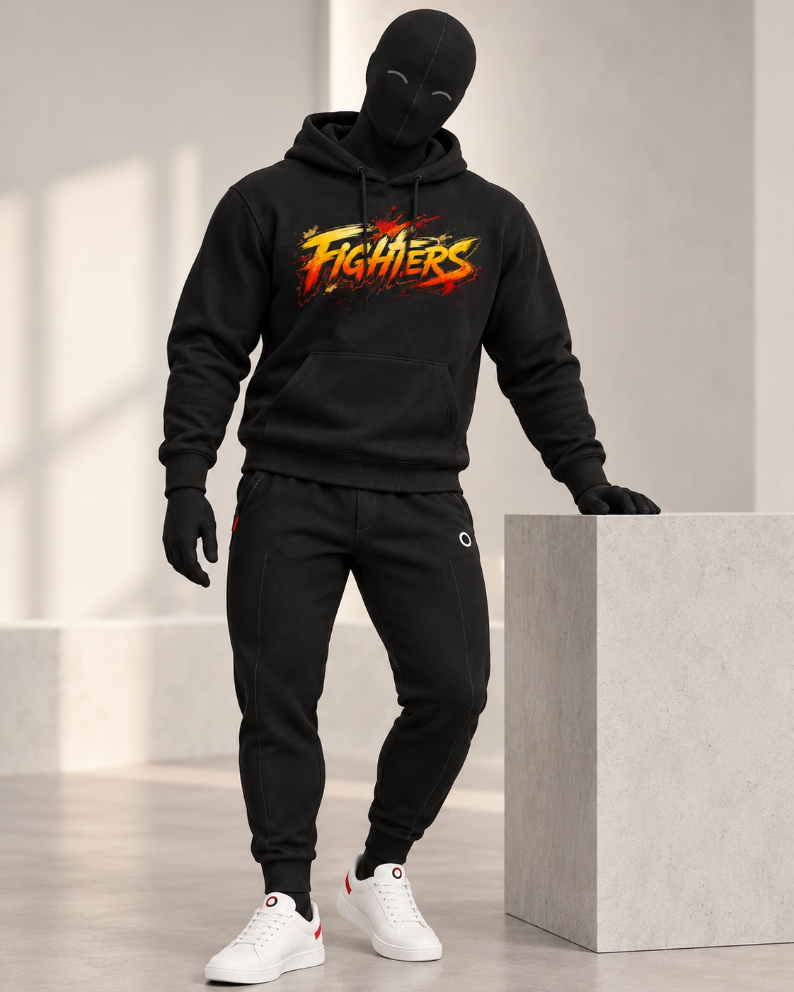 MMA · Fighters · Black · front
