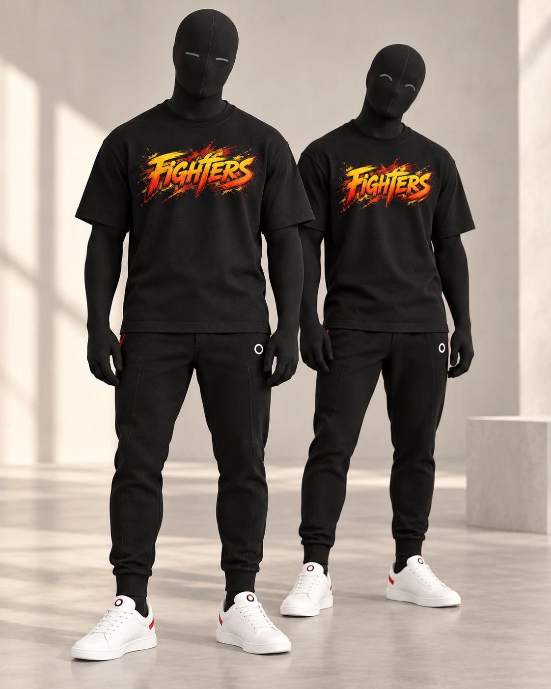 Wing Chun · Fighters · Black · front