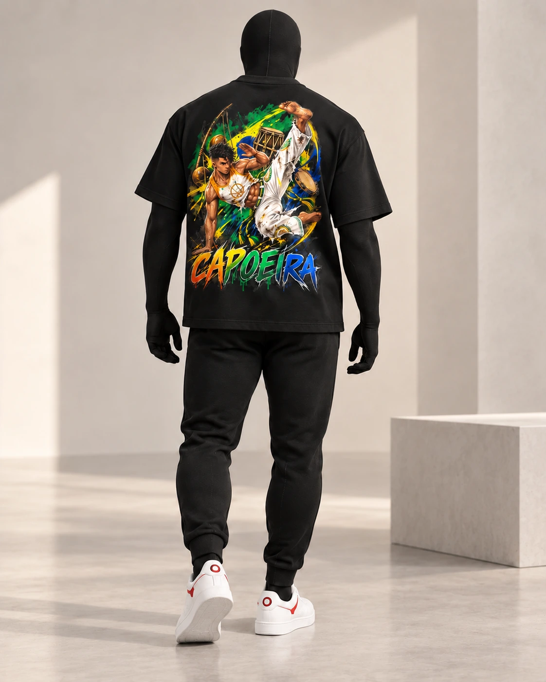 Capoeira · Fighters Dark Series · Black · back