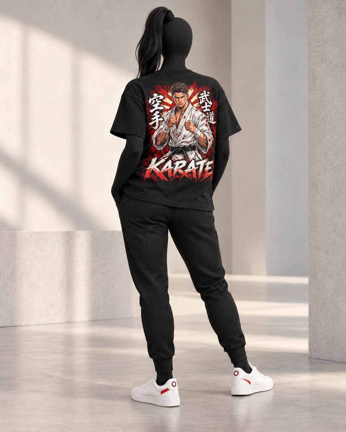 Karate · Fighters Dark Series · Black · back