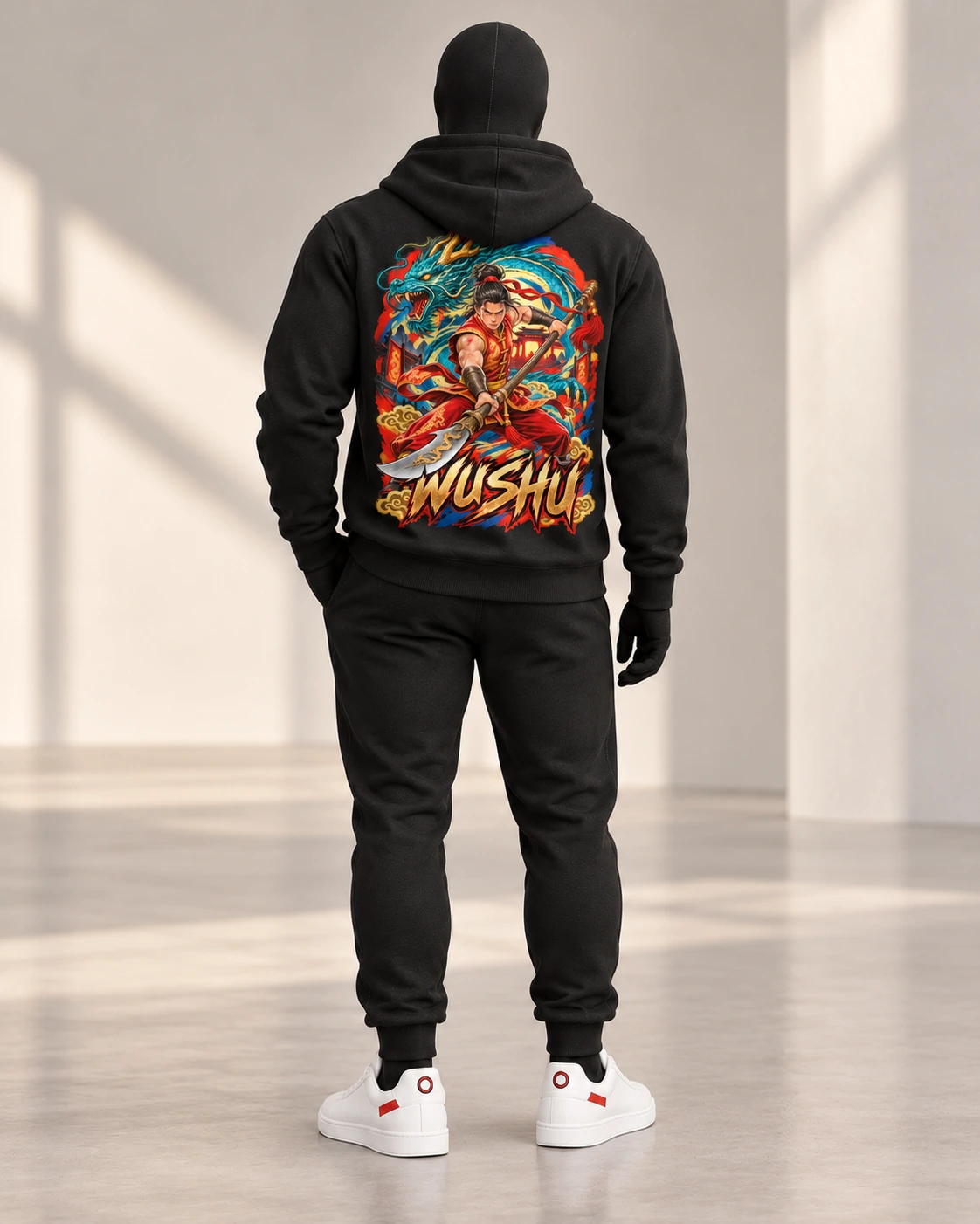 Wu Shu · Fighters Dark Series · Black · back