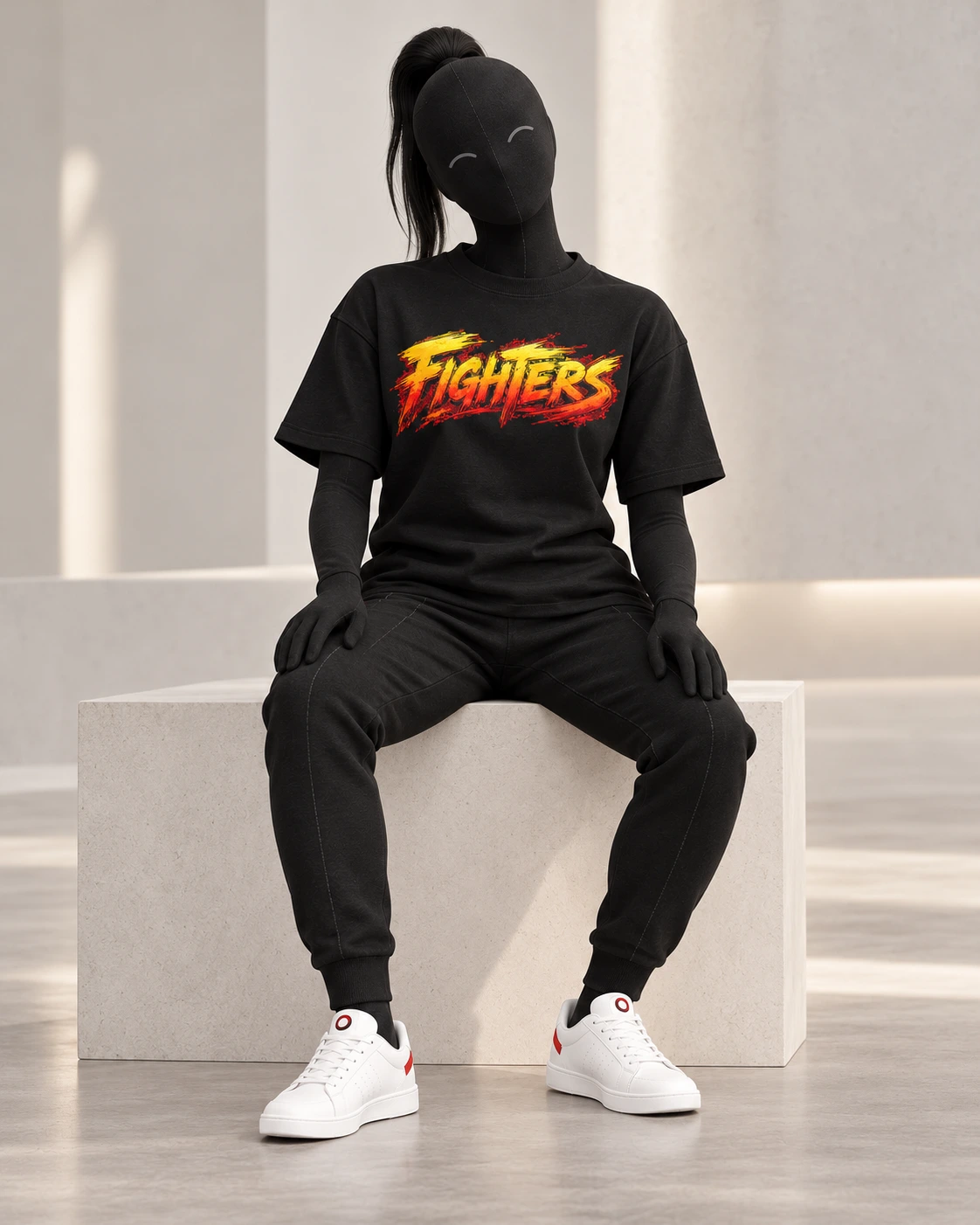 Karate · Fighters Dark Series · Black · front