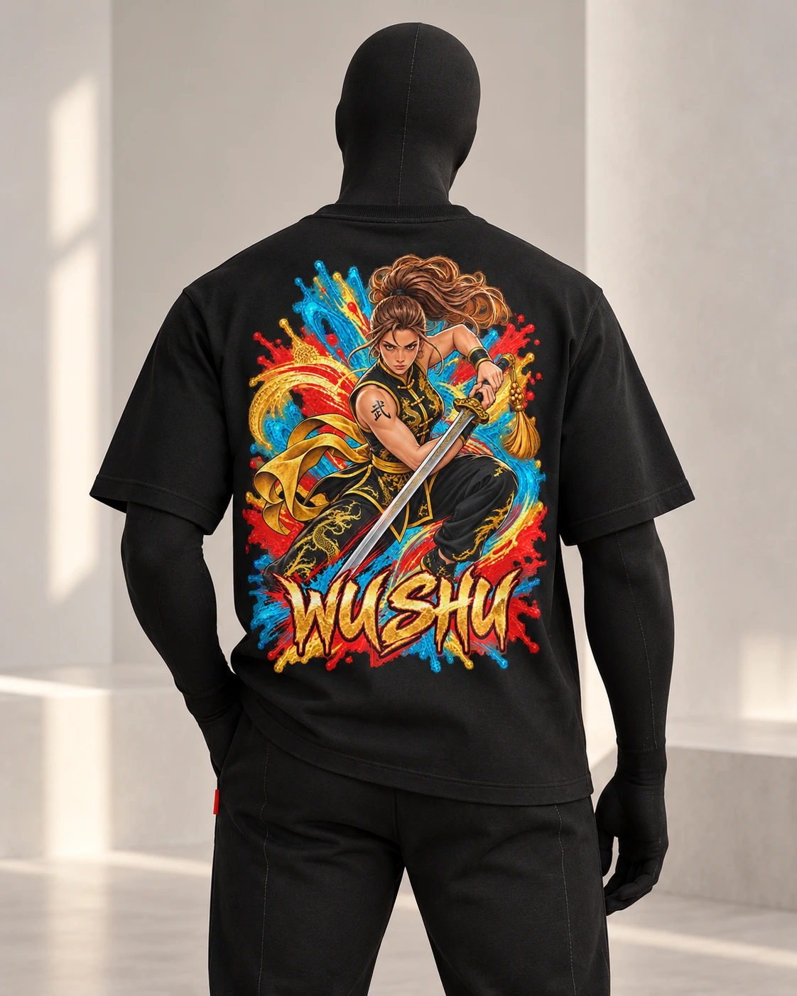 Wu Shu · Fighters Dark Series · Black · back
