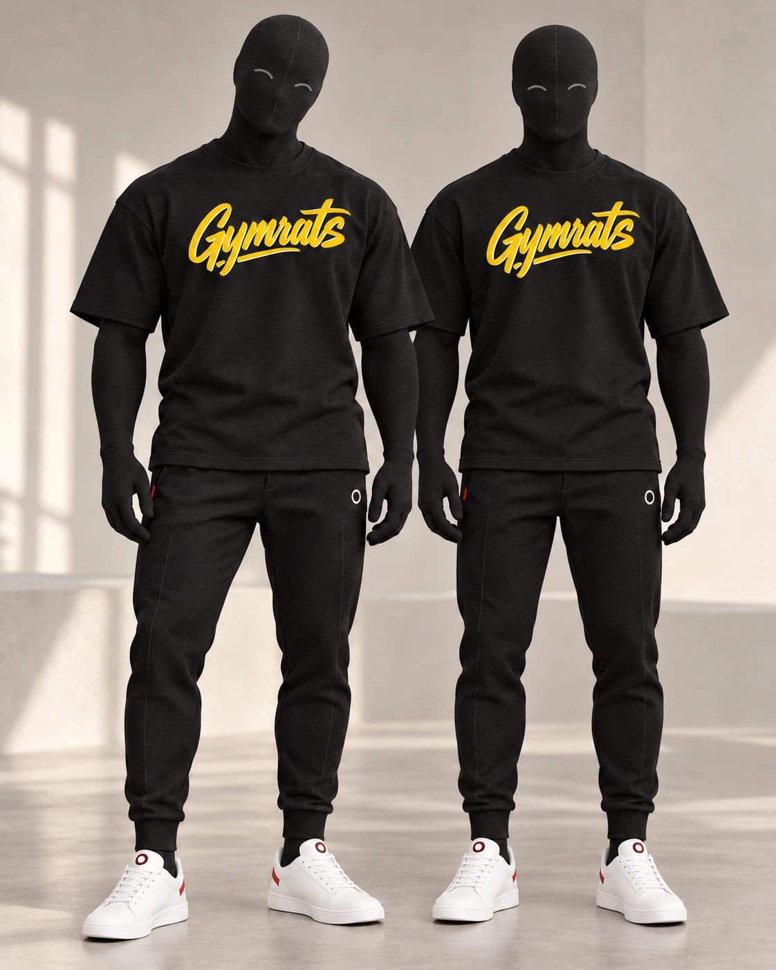Blonde Fury · Gymrats · Black · front