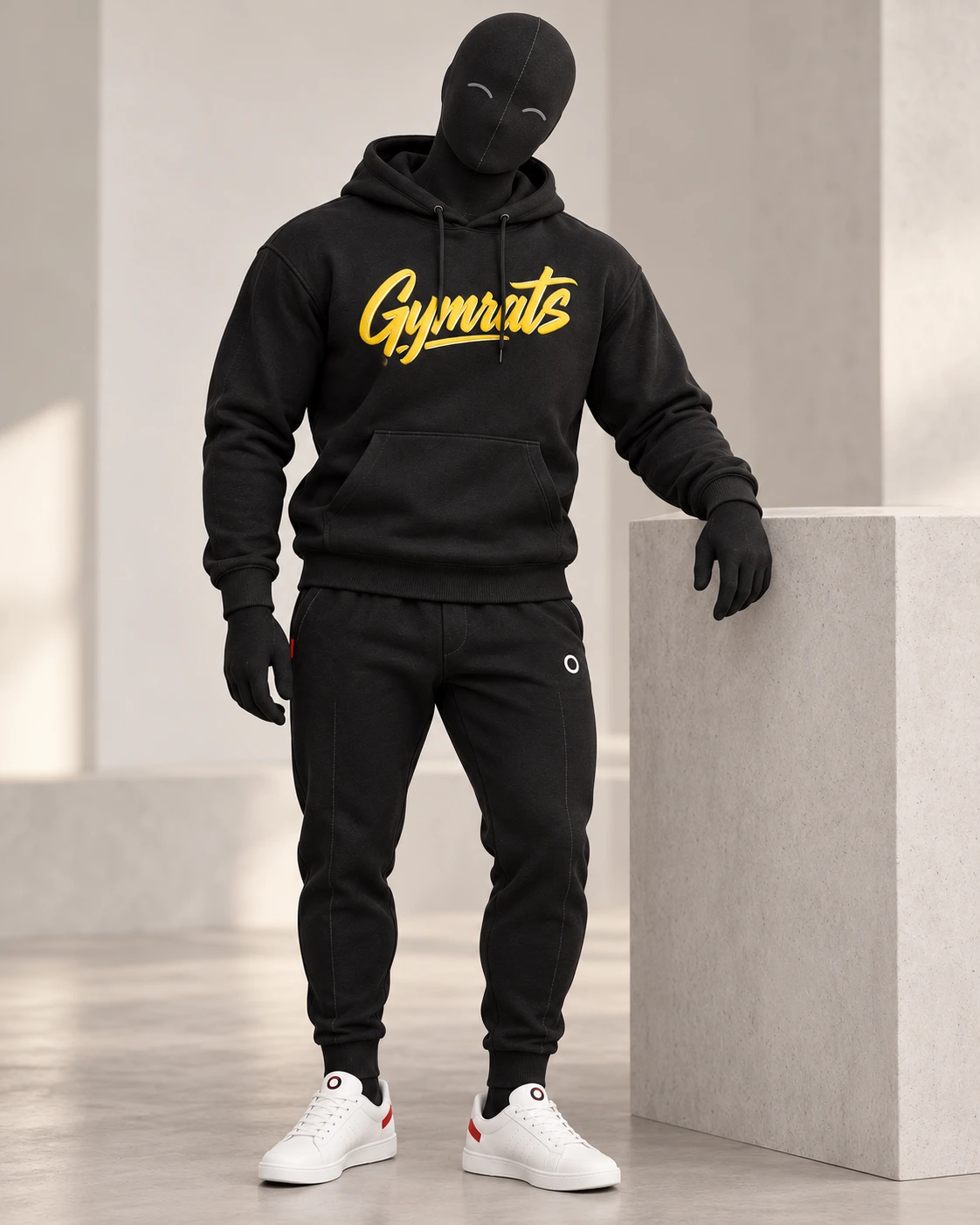 Blonde Fury · Gymrats · Black · front