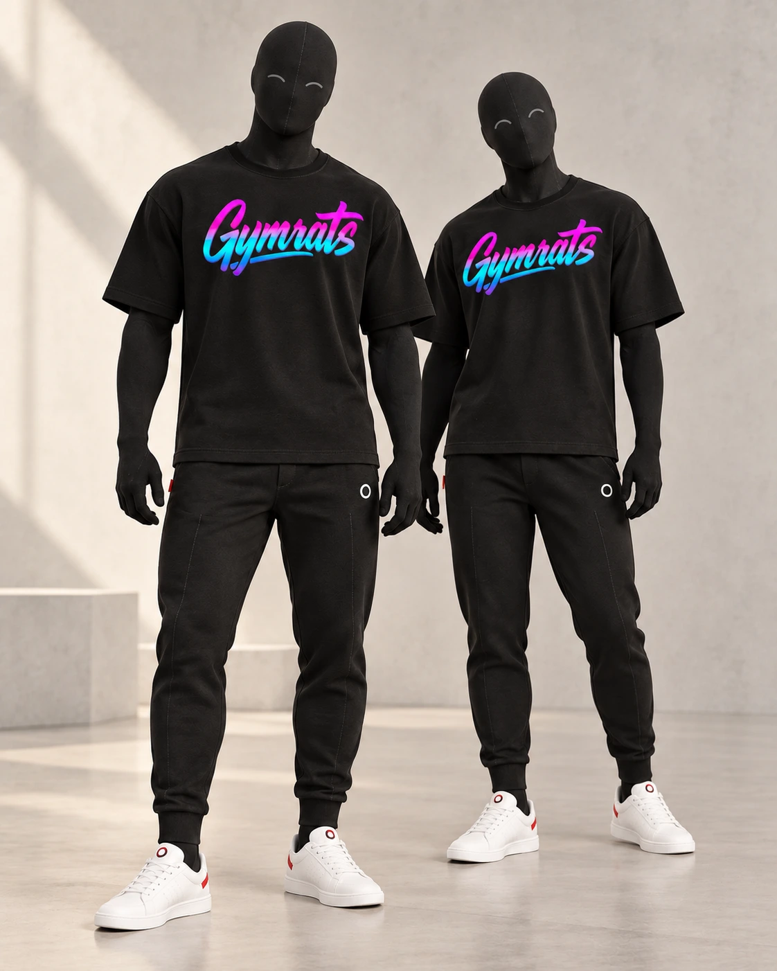 Neon Valkyrie · Gymrats · Black · front