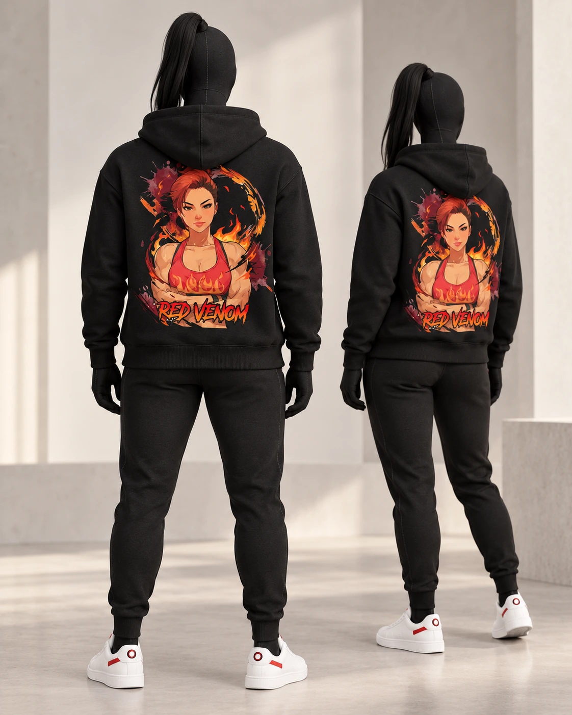 Red Venom · Gymrats · Black · back