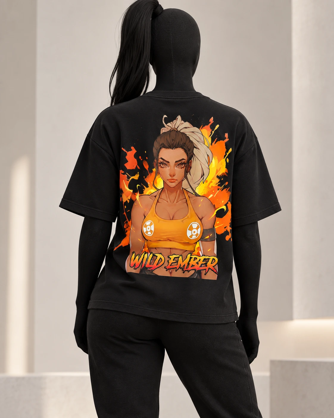 Wild Ember · Gymrats · Black · back