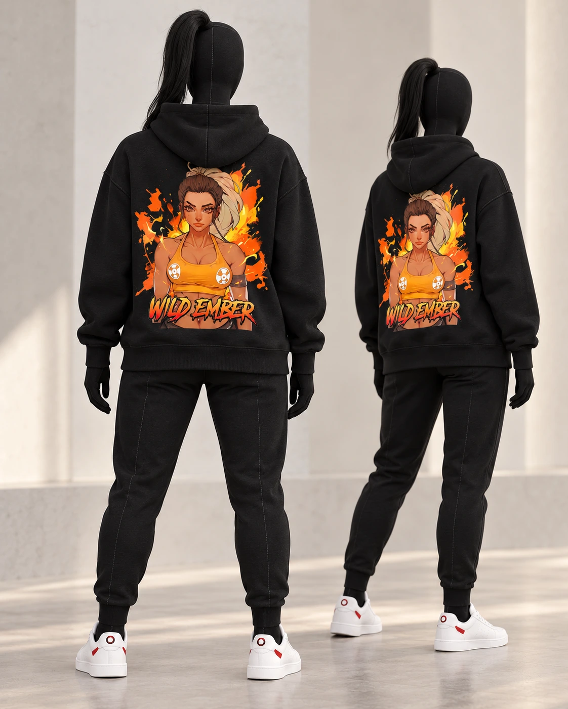 Wild Ember · Gymrats · Black · back