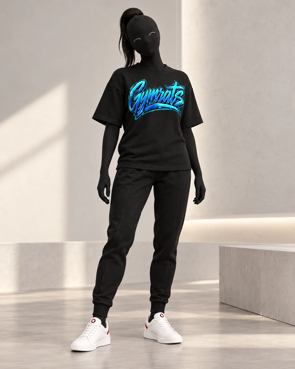 Blue Viper · Gymrats Dark Series · Black · front