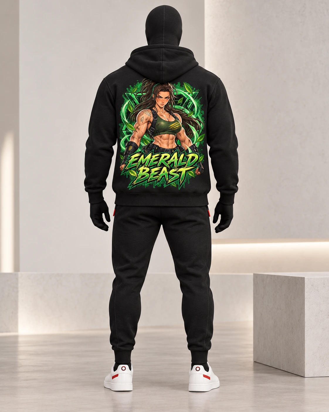 Emerald Beast · Gymrats Dark Series · Black · back