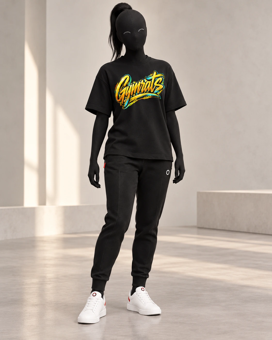 Golden Claw · Gymrats Dark Series · Black · front