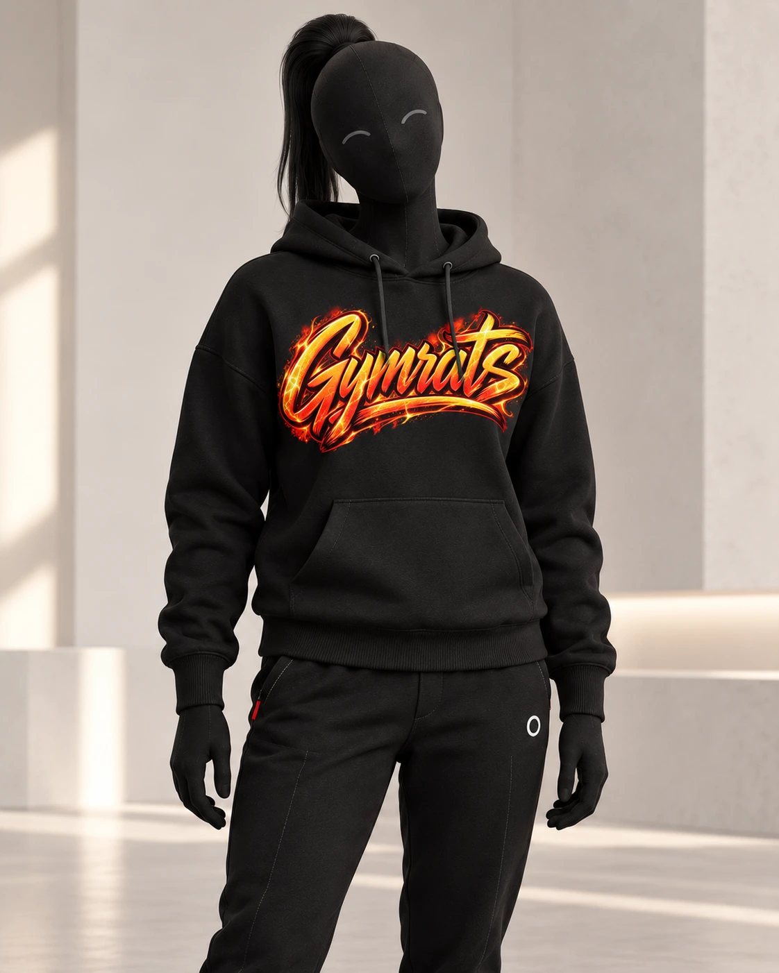 Wild Ember · Gymrats Dark Series · Black · front