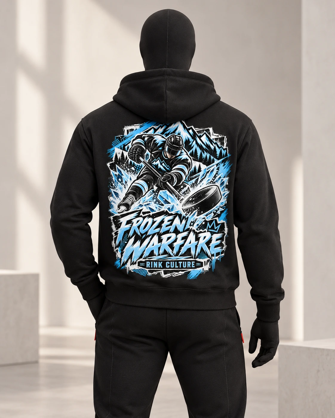 Frozen Warfare · Rink Culture · Black · back