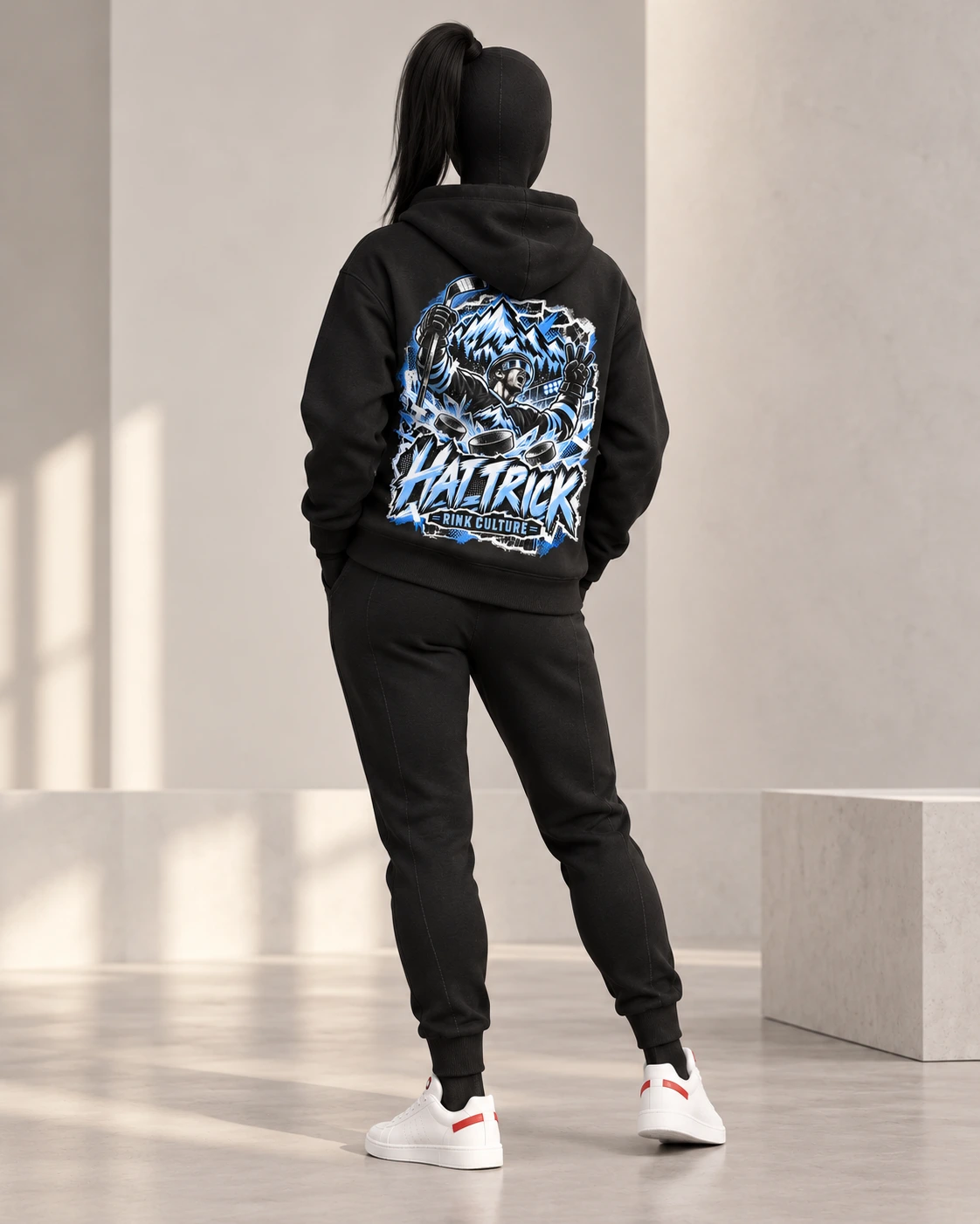 Hat Trick · Rink Culture · Black · back