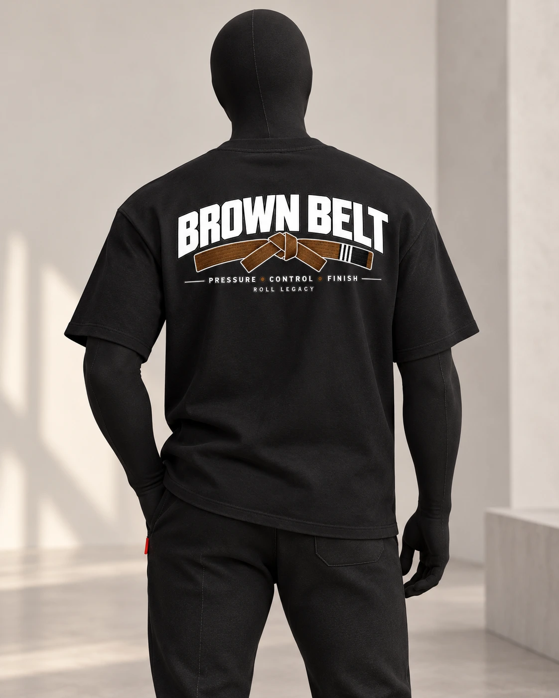 Brown Belt · Roll Legacy · Black · back