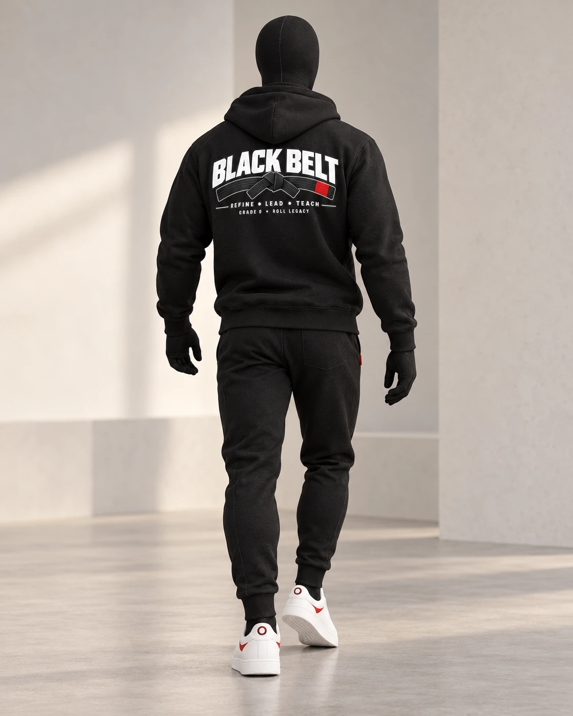 Black Belt · Grade 0 · Roll Legacy · Black · back