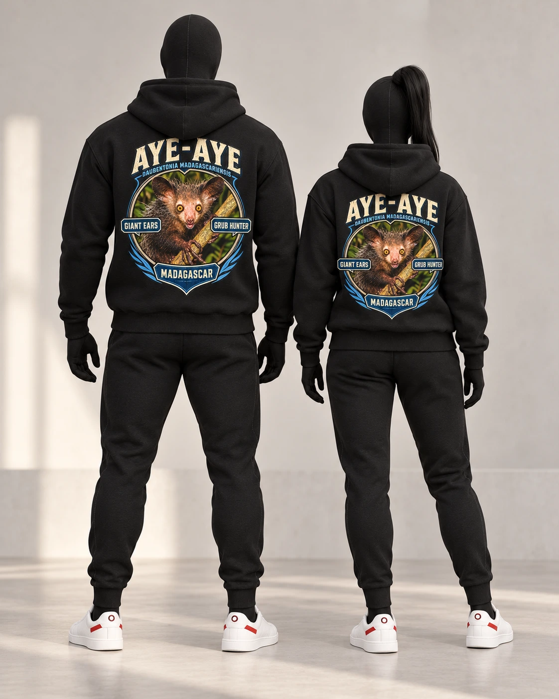 Aye Aye · Stranger Animals · Black · back