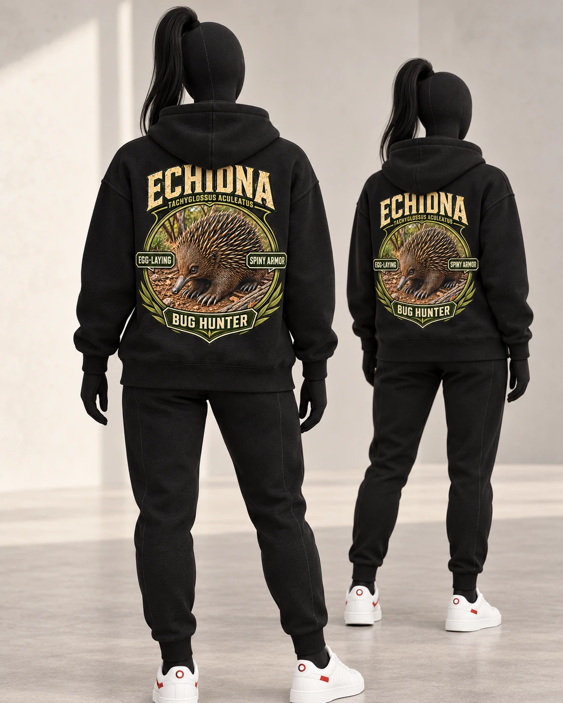 Echidna · Stranger Animals · Black · back